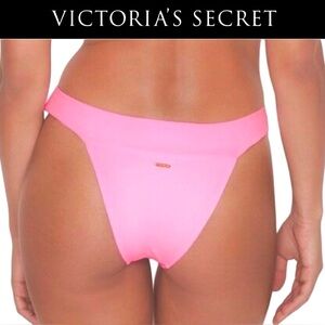 NWT✨Victoria's Secret Pink Splash SWIM Brazilian Bikini Bottom Size XL